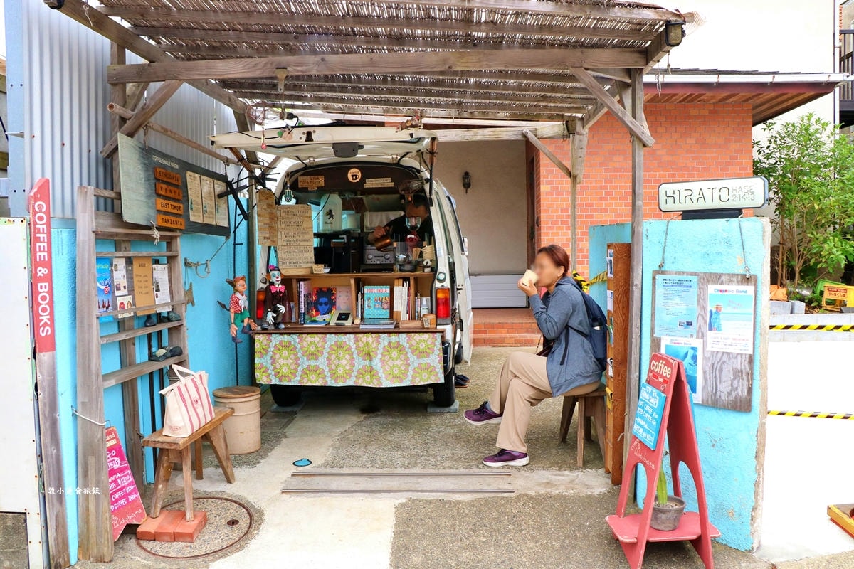 【神奈川鎌倉】Idobata Coffee‧隱藏在鎌倉的咖啡店idobata，貨車改造成咖啡攤，現磨豆子手沖咖啡