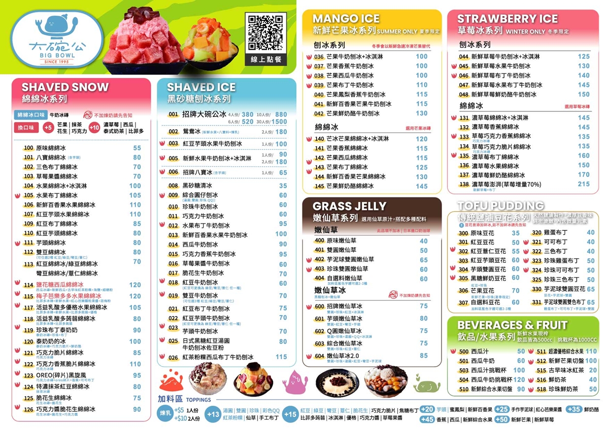 大碗公冰甜品 西子灣店‧炎炎夏,來份芒果雪花冰,酸甜消暑又消火 - 第3張圖 大碗公冰甜品 西子灣店‧炎炎夏,來份芒果雪花冰,酸甜消暑又消火