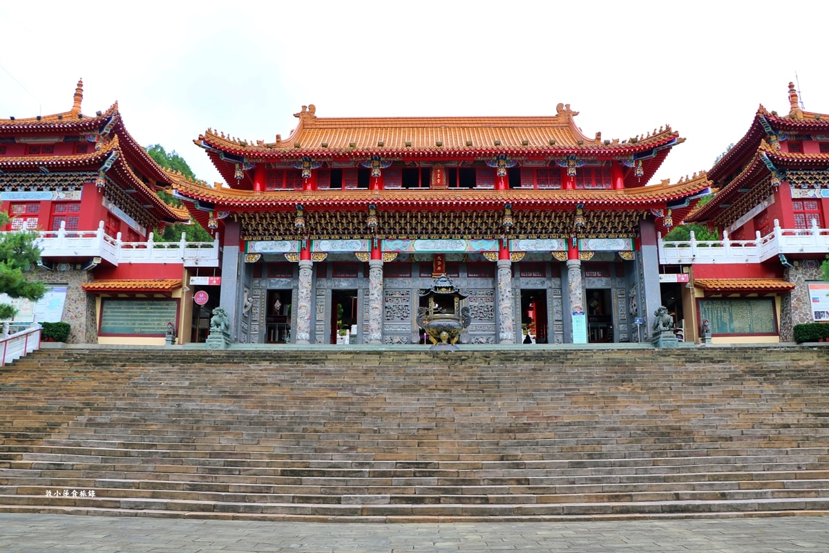 日月潭文武廟‧中式建築文武廟 山靈水秀之地 俯瞰日月潭全景