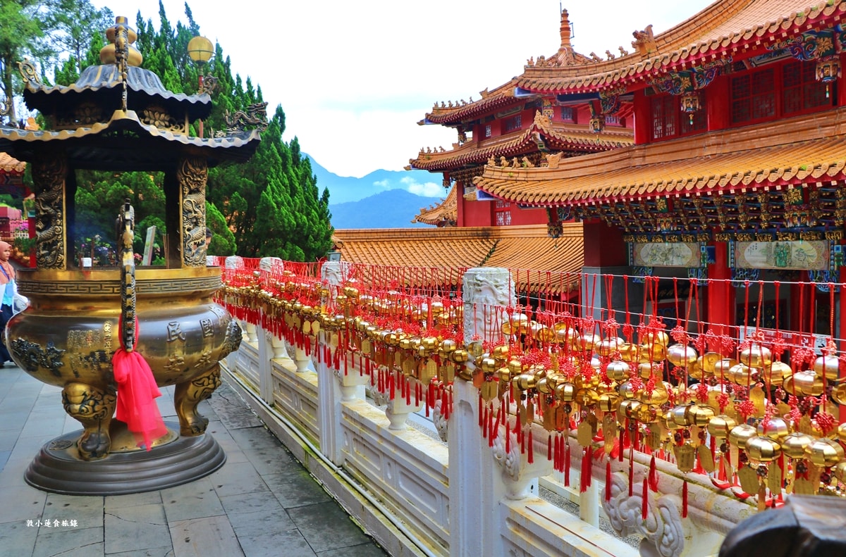 日月潭文武廟‧中式建築文武廟 山靈水秀之地 俯瞰日月潭全景
