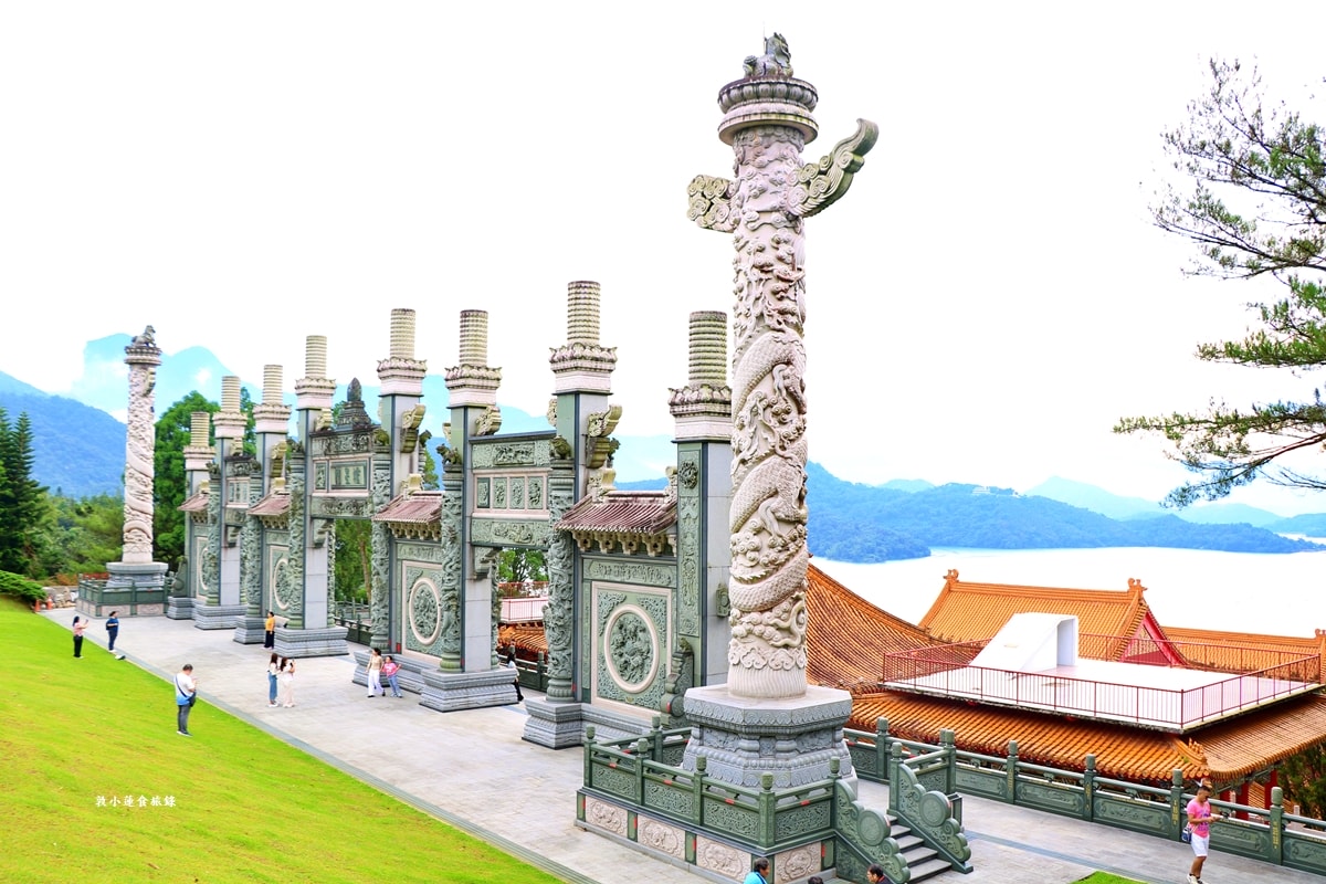 日月潭文武廟‧中式建築文武廟 山靈水秀之地 俯瞰日月潭全景