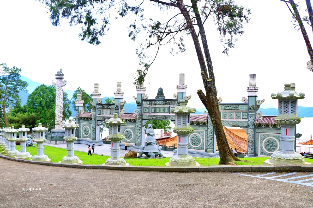 日月潭文武廟‧中式建築文武廟 山靈水秀之地 俯瞰日月潭全景