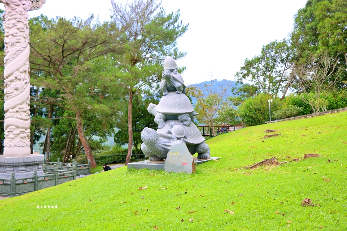 日月潭文武廟‧中式建築文武廟 山靈水秀之地 俯瞰日月潭全景