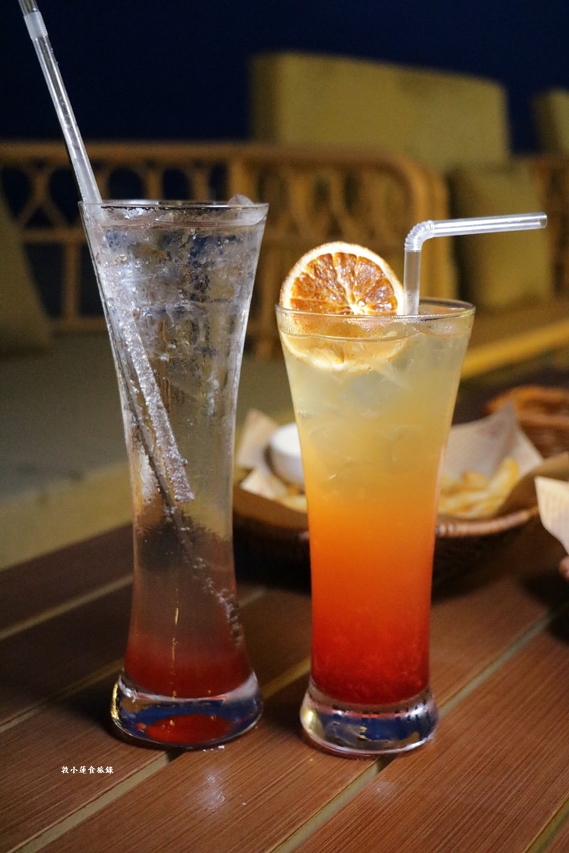 歐絢ocean餐酒館‧小琉球最美夕陽餐酒館，海島風情度假約會聖地，夕陽海景餐酒館