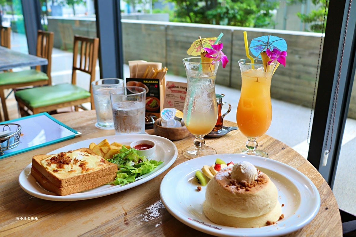 【神奈川橫濱】Merengue みなとみらい店‧港未來地區最受歡迎的夏威夷咖啡館，舒芙蕾厚鬆餅不能錯過的NO1