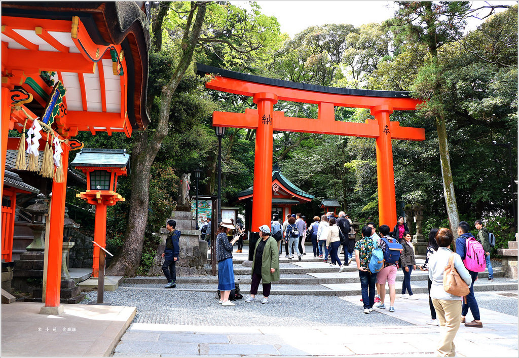 【日本‧京都】京阪六天五夜‧伏見稻荷大社-千本鳥居 望不盡的鳥居 攻頂稻荷大社最頂峰一之峰 - 第2張圖 IMG_9042