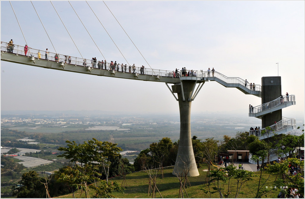 崗山之眼‧小崗山天空迴廊園區 88公尺長空中步道 鳥瞰阿公店水庫 - 第8張圖 IMG_5033