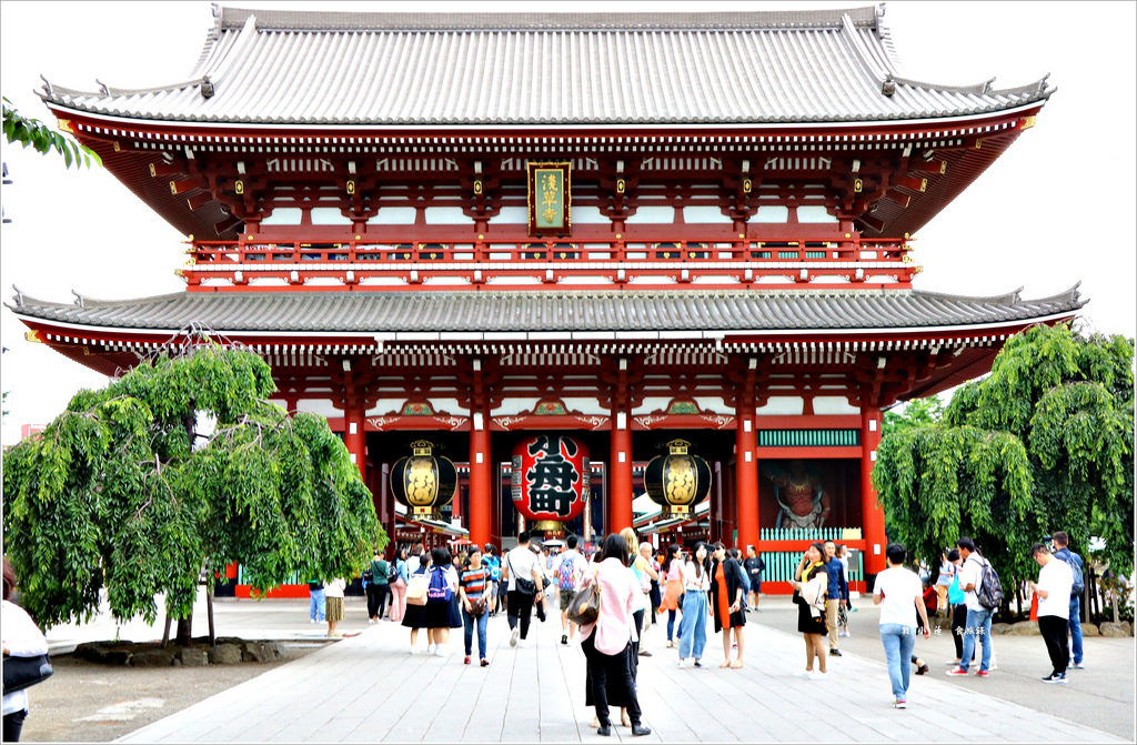 【日本‧淺草】東京五天四夜半自助旅行‧夏初的到訪,淺草寺內的被官稻荷神社 求事業最靈驗 - 第4張圖 IMG_3329