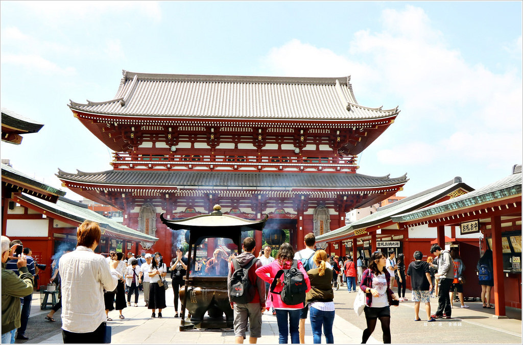 【日本‧淺草】東京五天四夜半自助旅行‧夏初的到訪,淺草寺內的被官稻荷神社 求事業最靈驗 - 第7張圖 IMG_3382