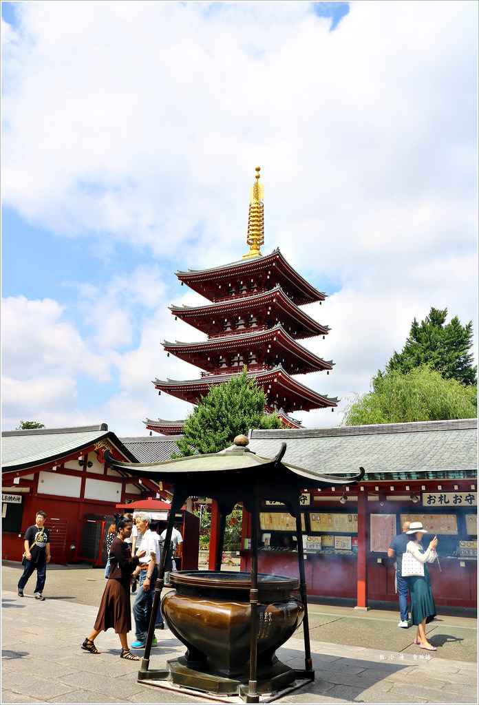 【日本‧淺草】東京五天四夜半自助旅行‧夏初的到訪,淺草寺內的被官稻荷神社 求事業最靈驗 - 第9張圖 IMG_3386
