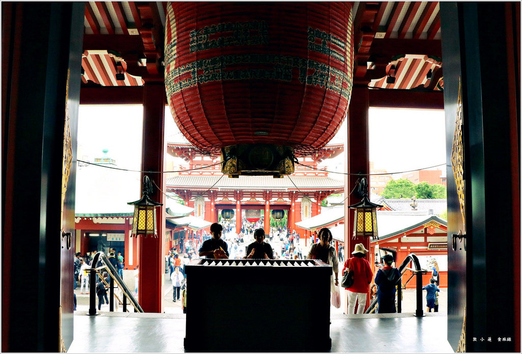 【日本‧淺草】東京五天四夜半自助旅行‧夏初的到訪,淺草寺內的被官稻荷神社 求事業最靈驗 - 第16張圖 IMG_3343