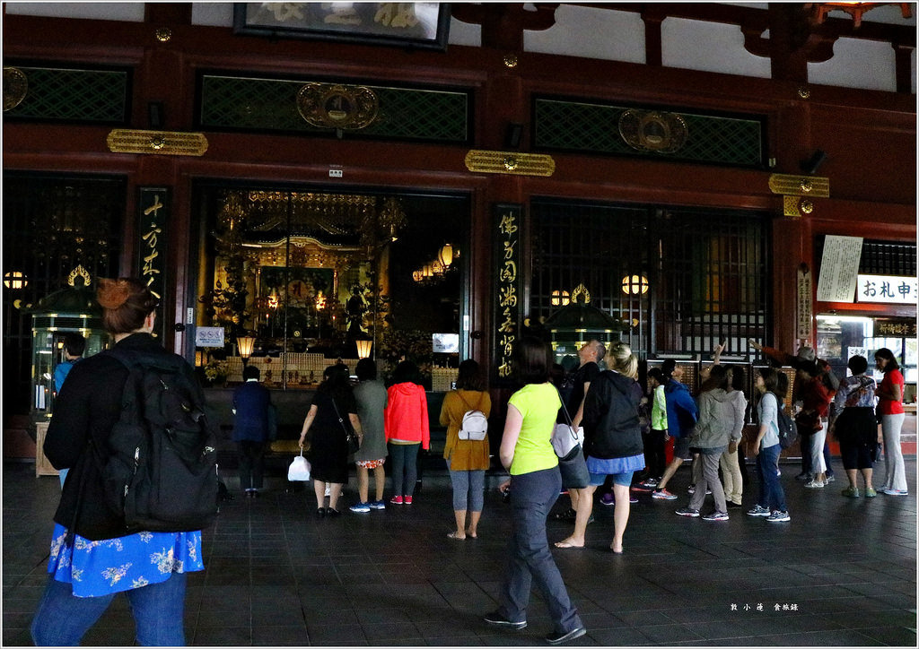 【日本‧淺草】東京五天四夜半自助旅行‧夏初的到訪,淺草寺內的被官稻荷神社 求事業最靈驗 - 第17張圖 IMG_3344