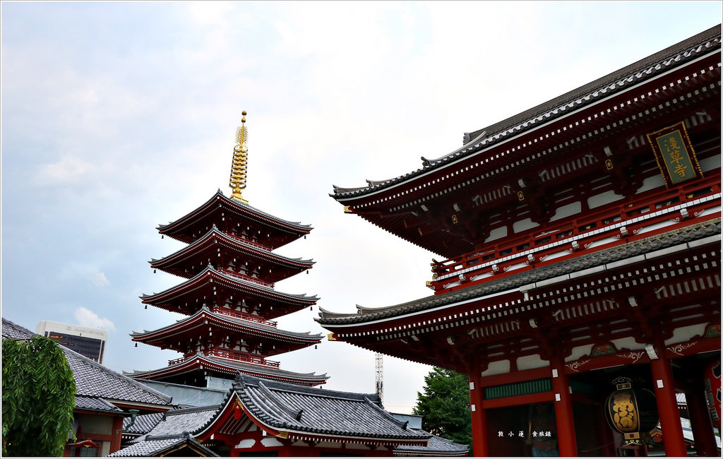 【日本‧淺草】東京五天四夜半自助旅行‧七十年老店花月堂 必吃跟臉一樣大的大菠蘿 - 第6張圖 IMG_3262