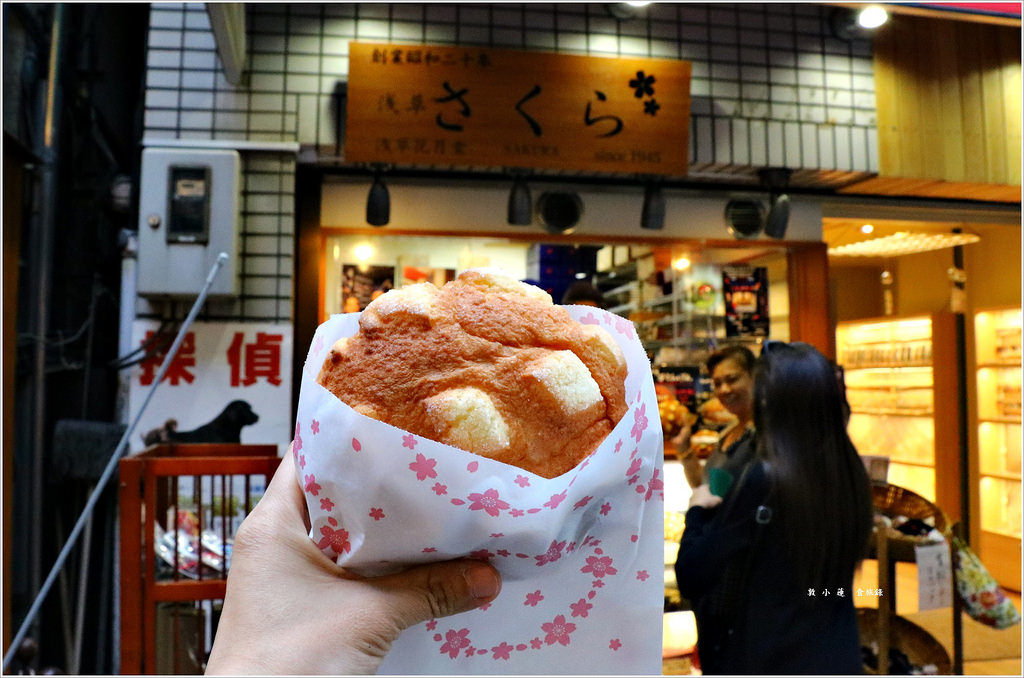 【日本‧淺草】東京五天四夜半自助旅行‧七十年老店花月堂 必吃跟臉一樣大的大菠蘿 - 第15張圖 IMG_3272