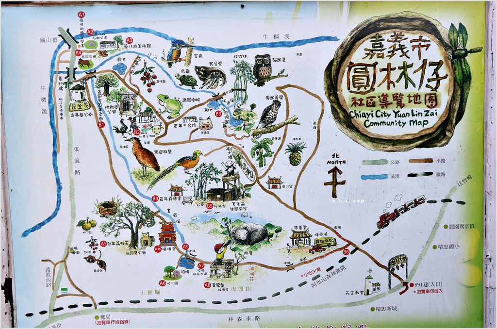 幸福山丘happyhill‧圓林仔社區賞桐花,嘉義必訪的打卡熱點,山中小秘境幸福山丘happyhill - 第3張圖 IMG_1389