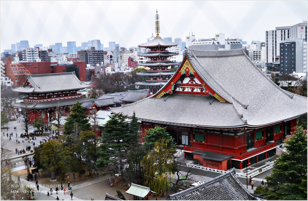 【日本‧淺草】東京四天三夜自助旅行‧淺草寺瞎瞎逛,下回一定要入廟拜拜 - 第3張圖 P1270631