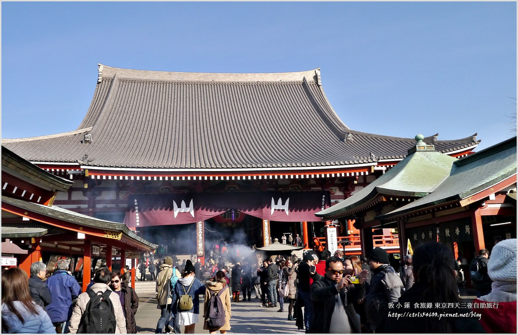 【日本‧淺草】東京四天三夜自助旅行‧淺草寺裡的小驚喜,無人知曉的被官稻荷神社 - 第19張圖 P1270380
