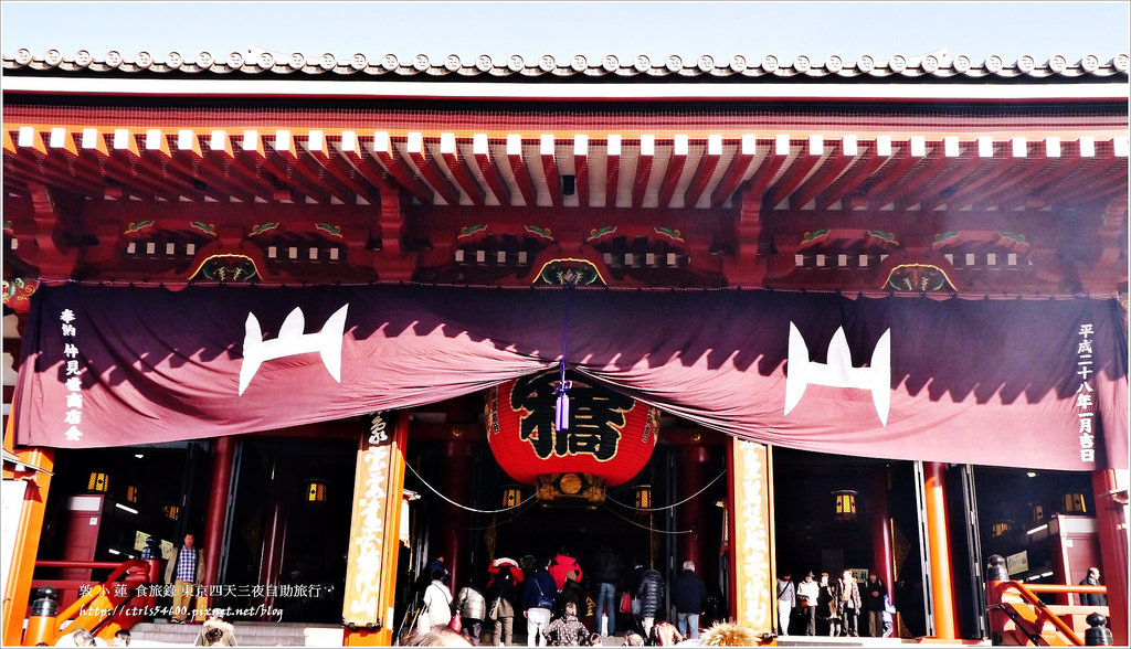 【日本‧淺草】東京四天三夜自助旅行‧淺草寺裡的小驚喜,無人知曉的被官稻荷神社 - 第18張圖 P1270379