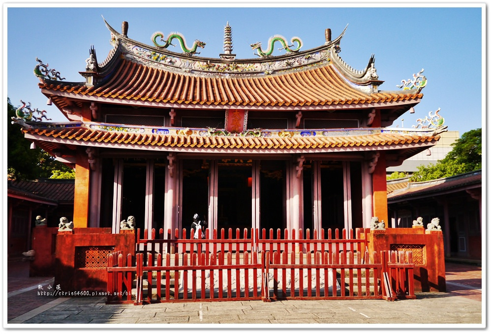 台南孔廟‧百年古蹟孔廟,培養古典氣質的好地方 - 第17張圖 P1150755