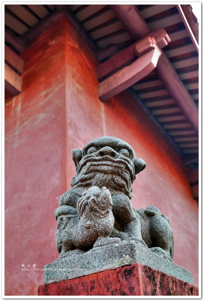 台南孔廟‧百年古蹟孔廟,培養古典氣質的好地方 - 第26張圖 P1150778