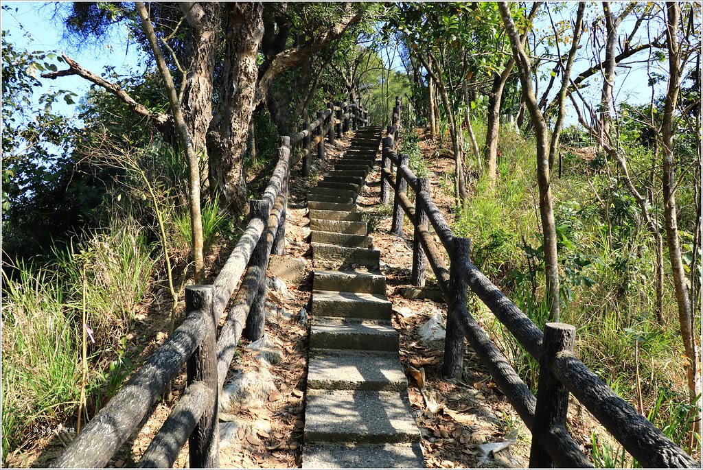 大社觀音山風景區‧大覺寺最陡的天梯,500梯一口氣爬完保證。。。沒氣 - 第18張圖 IMG_9016