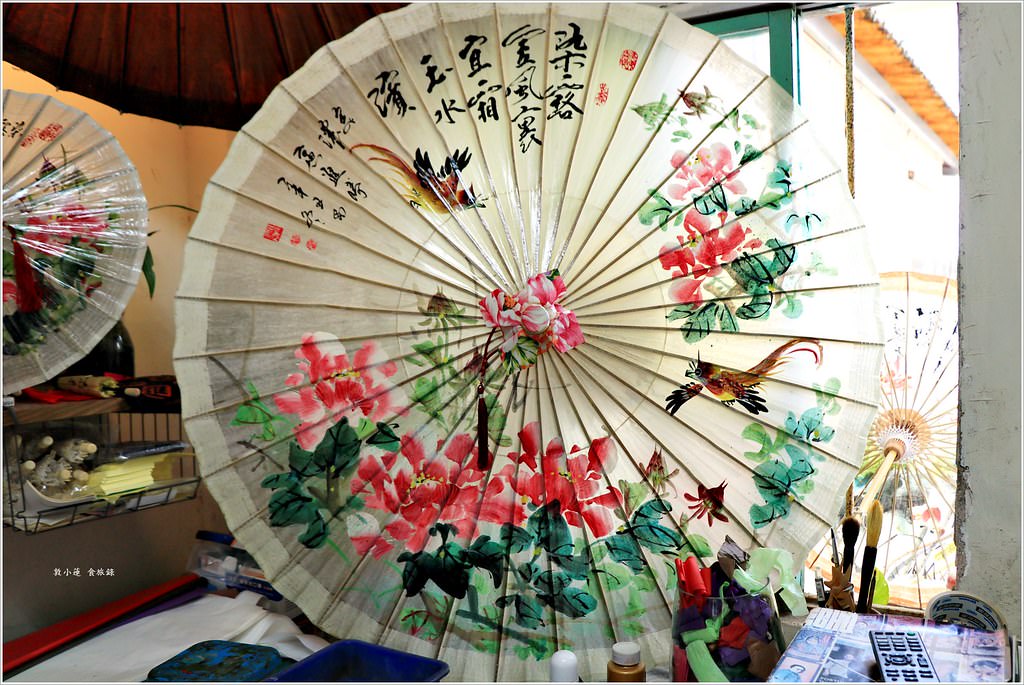 廣進勝油紙傘‧傳統文化與藝術,紅到美國的油紙傘,DIY彩繪小油紙傘 - 第18張圖 IMG_9572