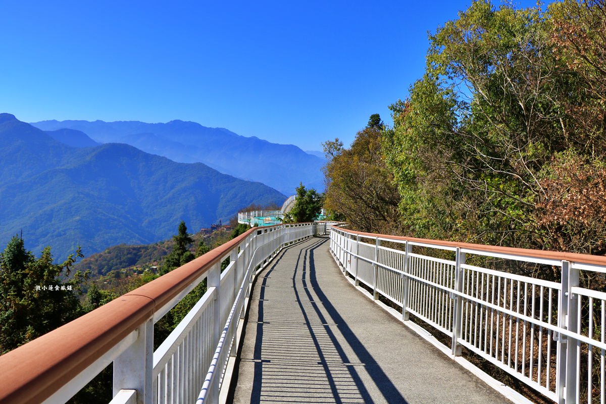 清境高空觀景步道‧一覽無遺中央山脈、合歡山系、奇萊群、能高山系