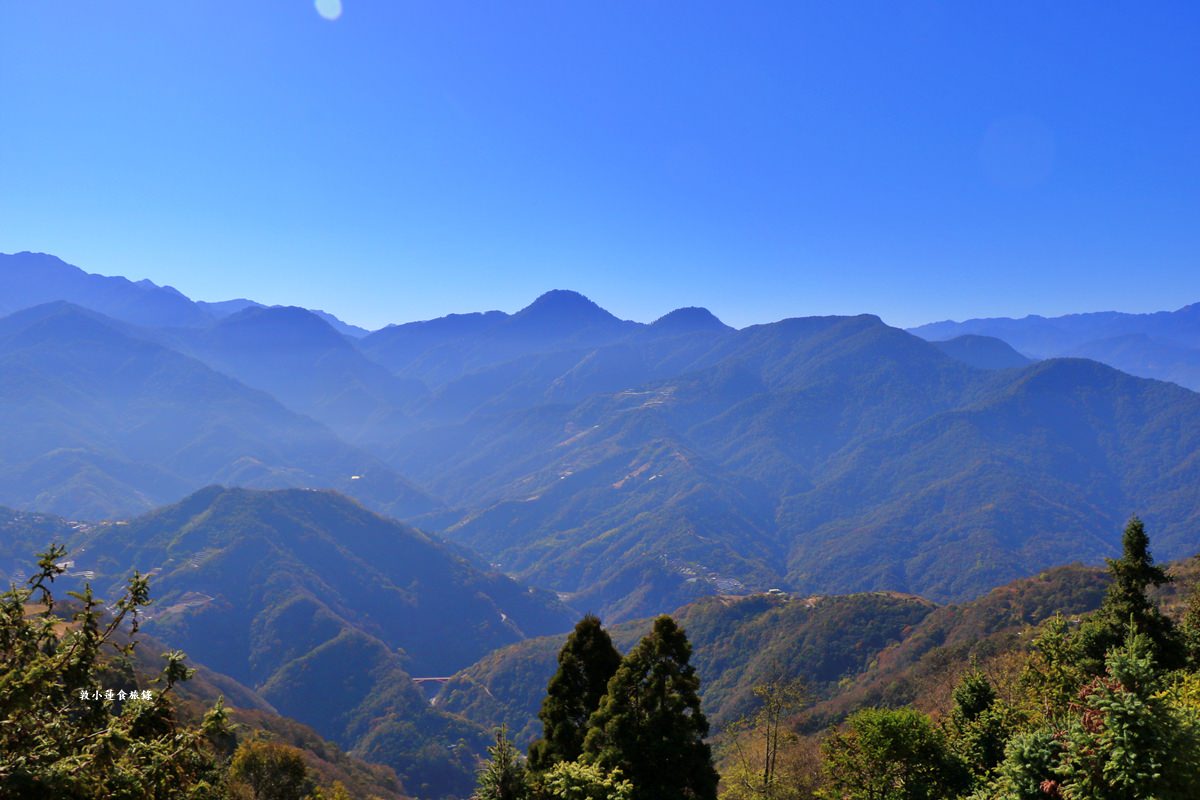 清境高空觀景步道‧一覽無遺中央山脈、合歡山系、奇萊群、能高山系