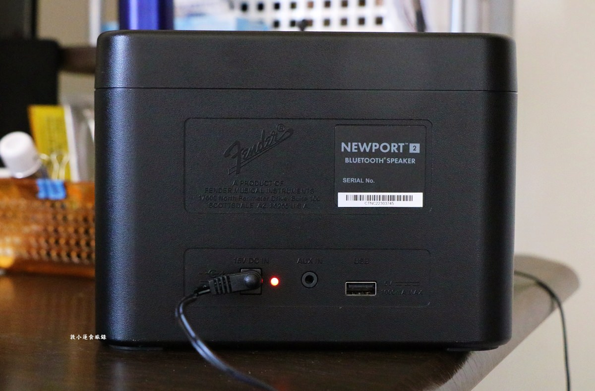 【3C推薦】Fender Newport2藍牙喇叭‧復古新潮流，外型及小攜帶方便，高優量音質饗宴