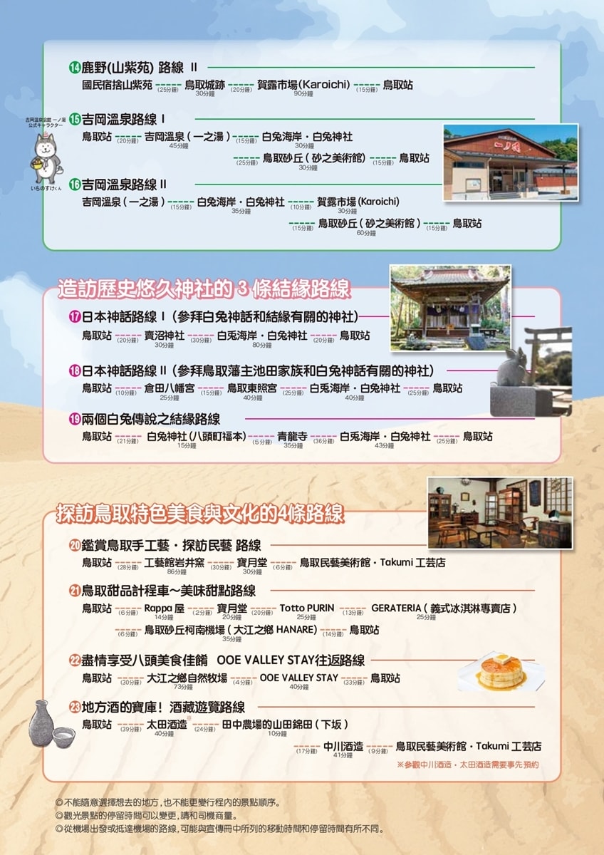 【日本鳥取】鳥取周遊計程車旅遊套餐 懶人包‧3小時4000包車暢遊鳥取市23條周邊景點,無需提前預約,當天即可現出發 - 第6張圖 【日本鳥取】鳥取周遊計程車旅遊套餐 懶人包‧3小時4000包車暢遊鳥取市23條周邊景點,無需提前預約,當天即可現出發