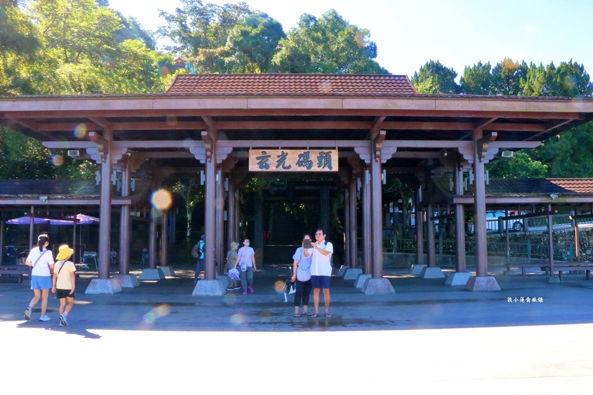 玄光寺&玄光碼頭‧青龍山步道起點玄光碼頭，參拜背山面潭唐式風格玄光寺!!