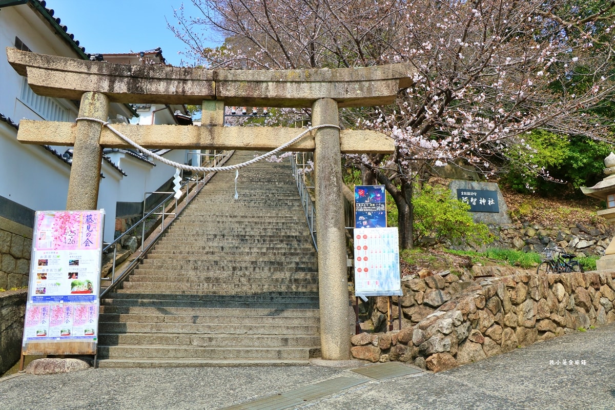 【岡山倉敷】阿智神社‧櫻花與紫藤圍繞的神社,四月櫻花五月紫藤,最美的御守-花纏守 - 第2張圖 【岡山倉敷】阿智神社‧櫻花與紫藤圍繞的神社,四月櫻花五月紫藤,最美的御守-花纏守
