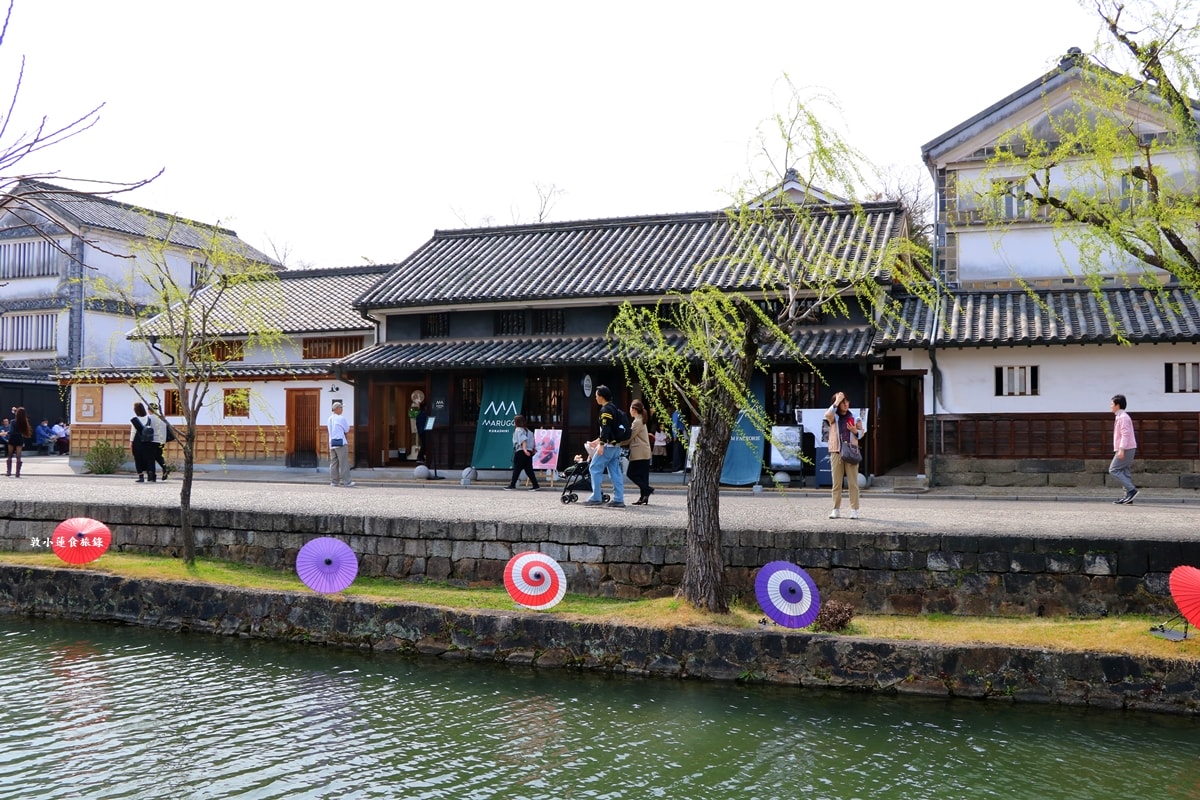 【岡山倉敷】倉敷美觀地區‧400年歷史的倉敷美觀，江戶時代白壁倉庫，柳樹運河，歷史、文化、購物、美食半日遊