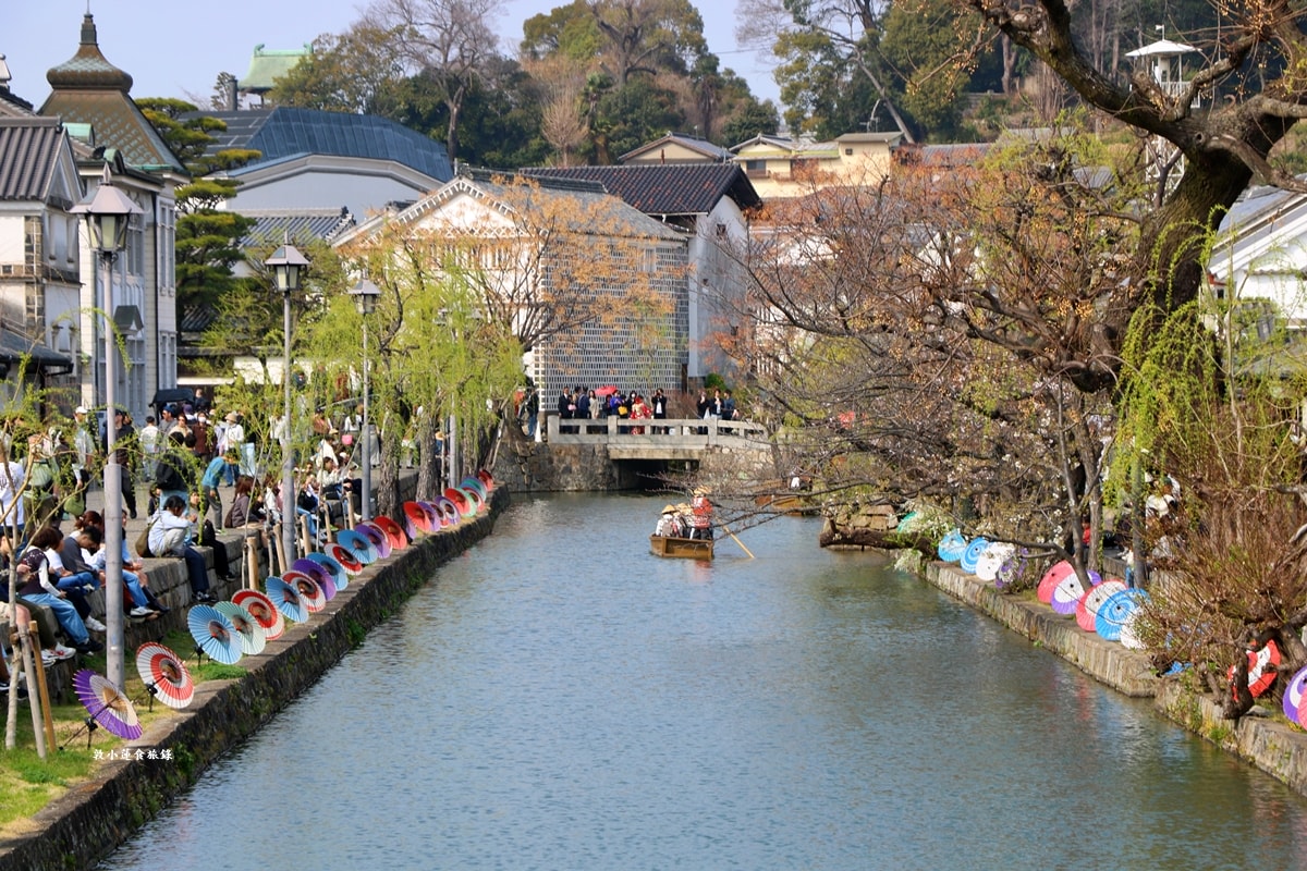 【岡山倉敷】倉敷美觀地區‧400年歷史的倉敷美觀，江戶時代白壁倉庫，柳樹運河，歷史、文化、購物、美食半日遊